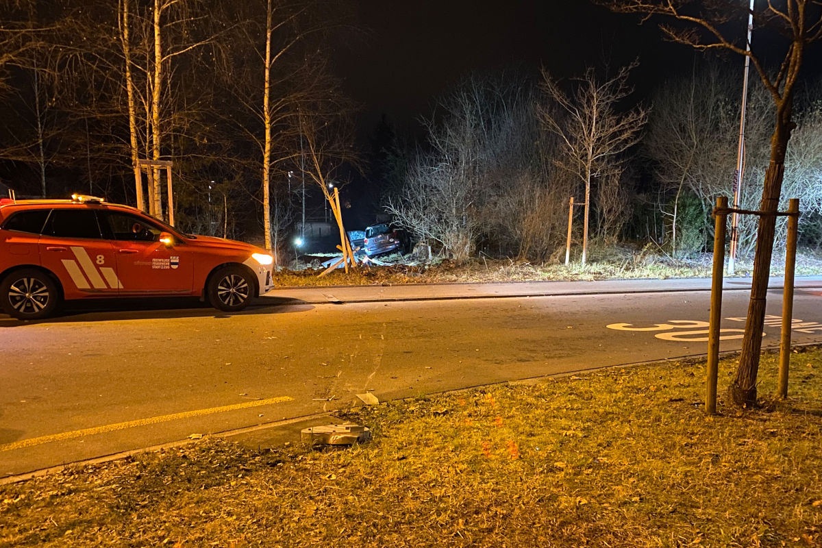 Zug ZG – Autofahrer verunfallt selbst