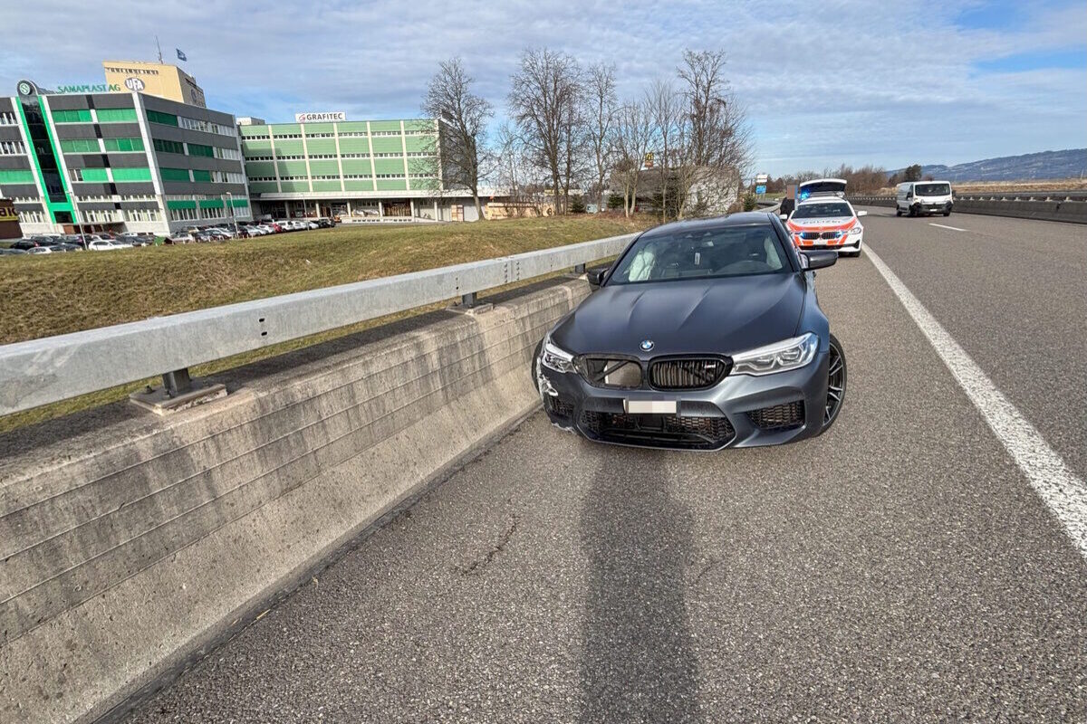 Unfall in St. Margrethen SG – Trotz Führerausweisentzug am Steuer