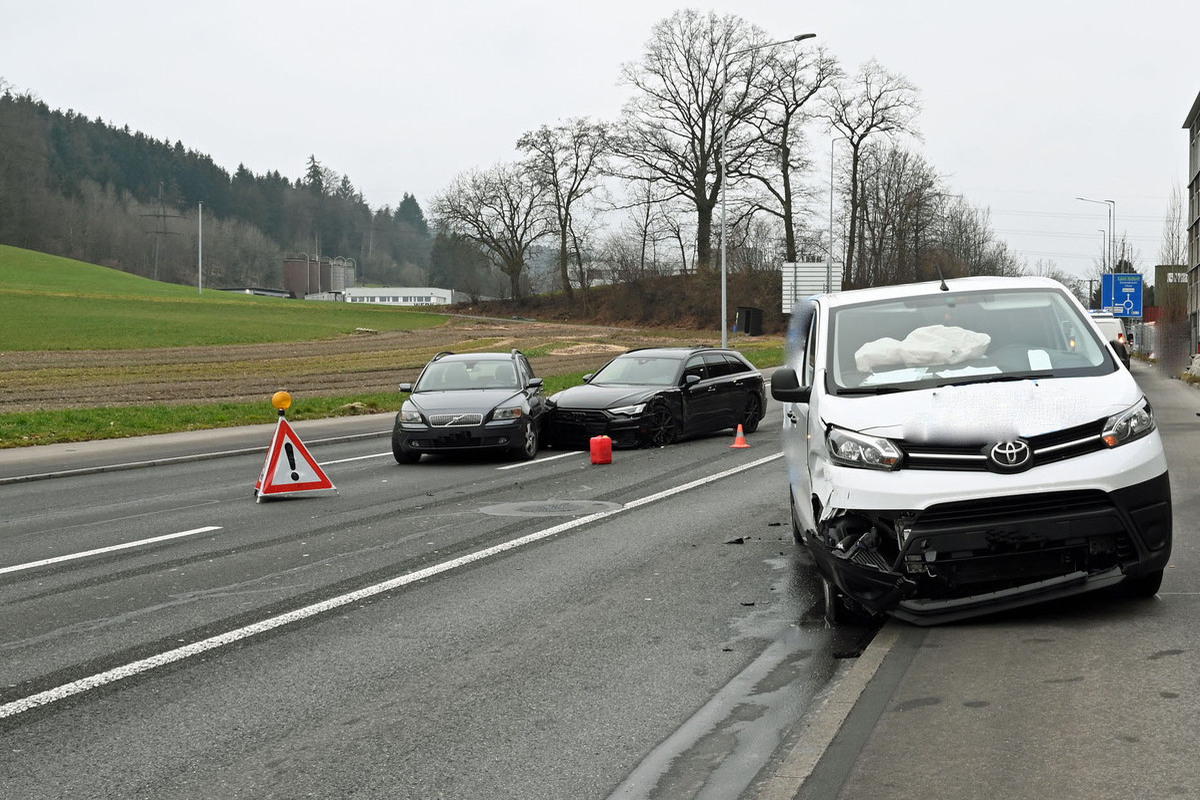 Kanton Luzern – Drei Verkehrsunfälle innerhalb von kurzer Zeit