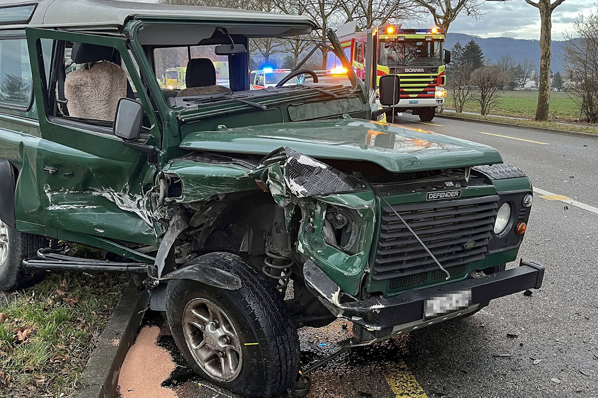 Reinach BL – Alkoholisiert Frontalkollision verursacht