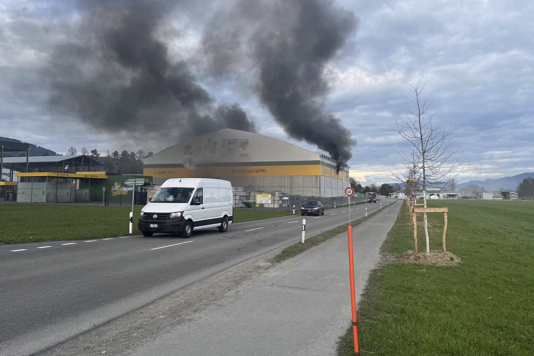 Altstätten SG – Brand in Recyclingbetrieb fordert 100'000 Franken Sachschaden