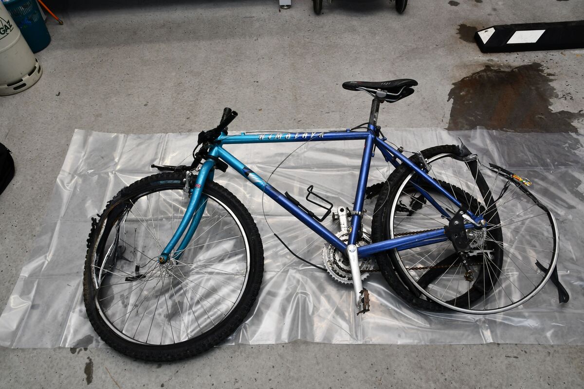 Wohlen AG – Fahrräder auf Bahngleisen