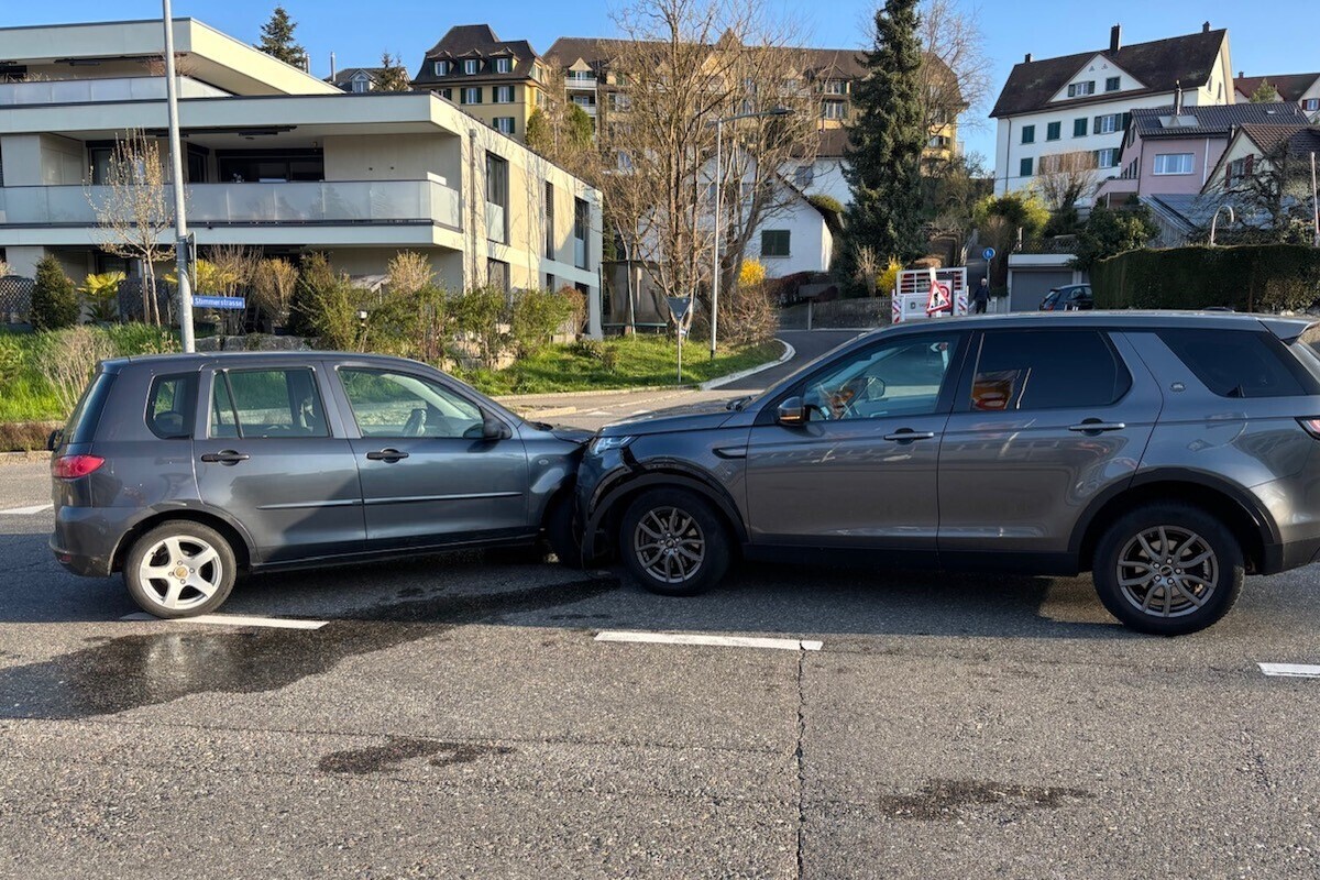 Stadt Schaffhausen – Auto bei Unfall übersehen
