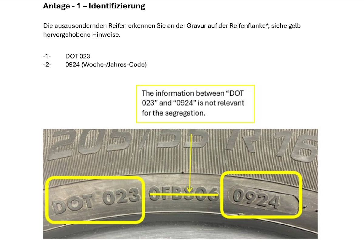 Wegen Unfallgefahr – Apollo Tyres ruft Autoreifen zurück