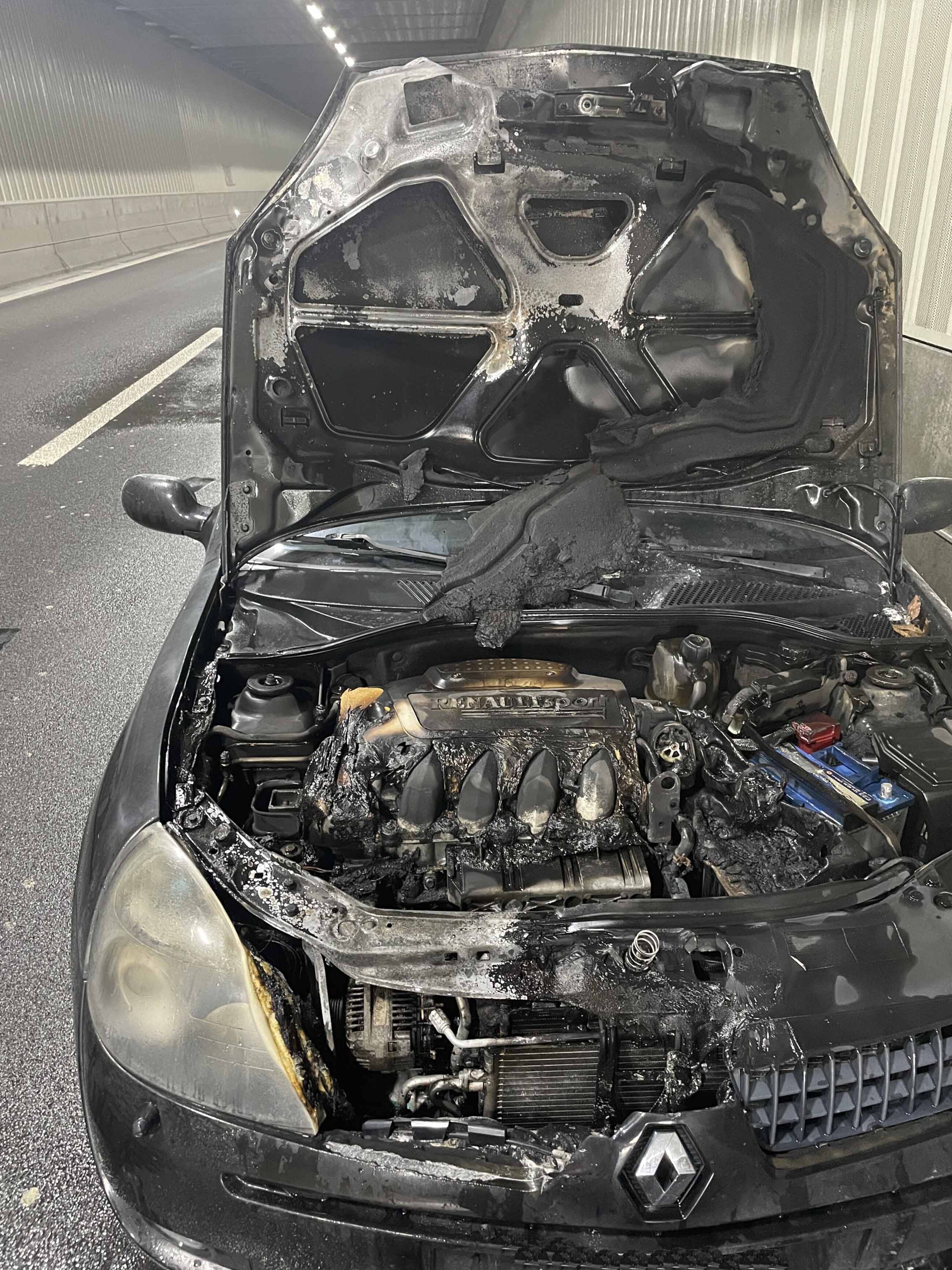 A2 Luzern – Autobahnausfahrt nach Brand gesperrt