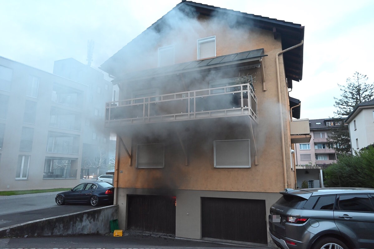 Buchs SG – Enormer Sachschaden nach Brand