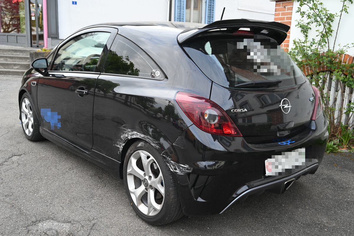 Schänis SG – Fahrunfähig Unfall verursacht