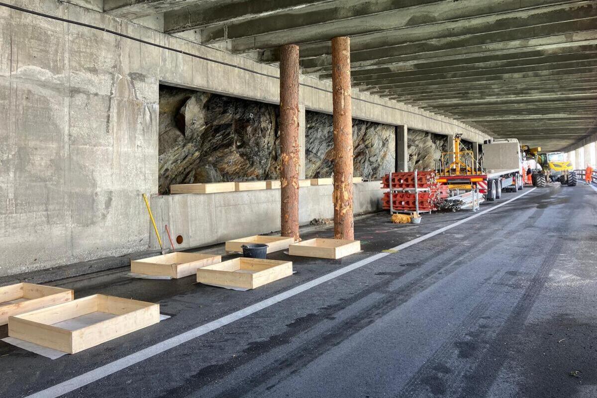 A21 Grosser St. Bernhard ab Samstag wieder offen