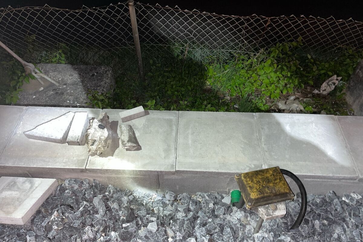 Hägendorf SO – Gegenstände auf Bahngleis