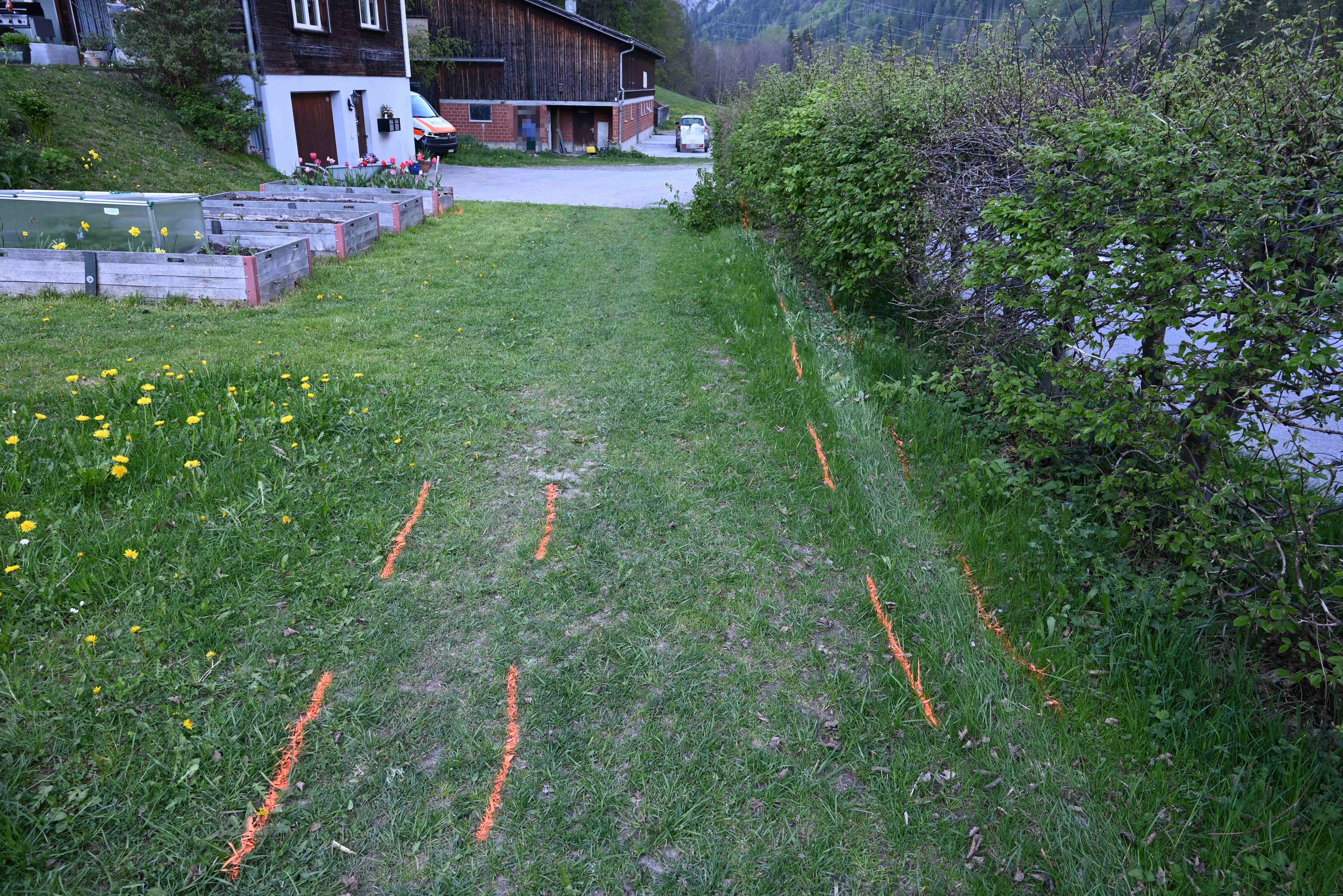 Vättis SG – Alkoholisierter Fahrer baut Unfall