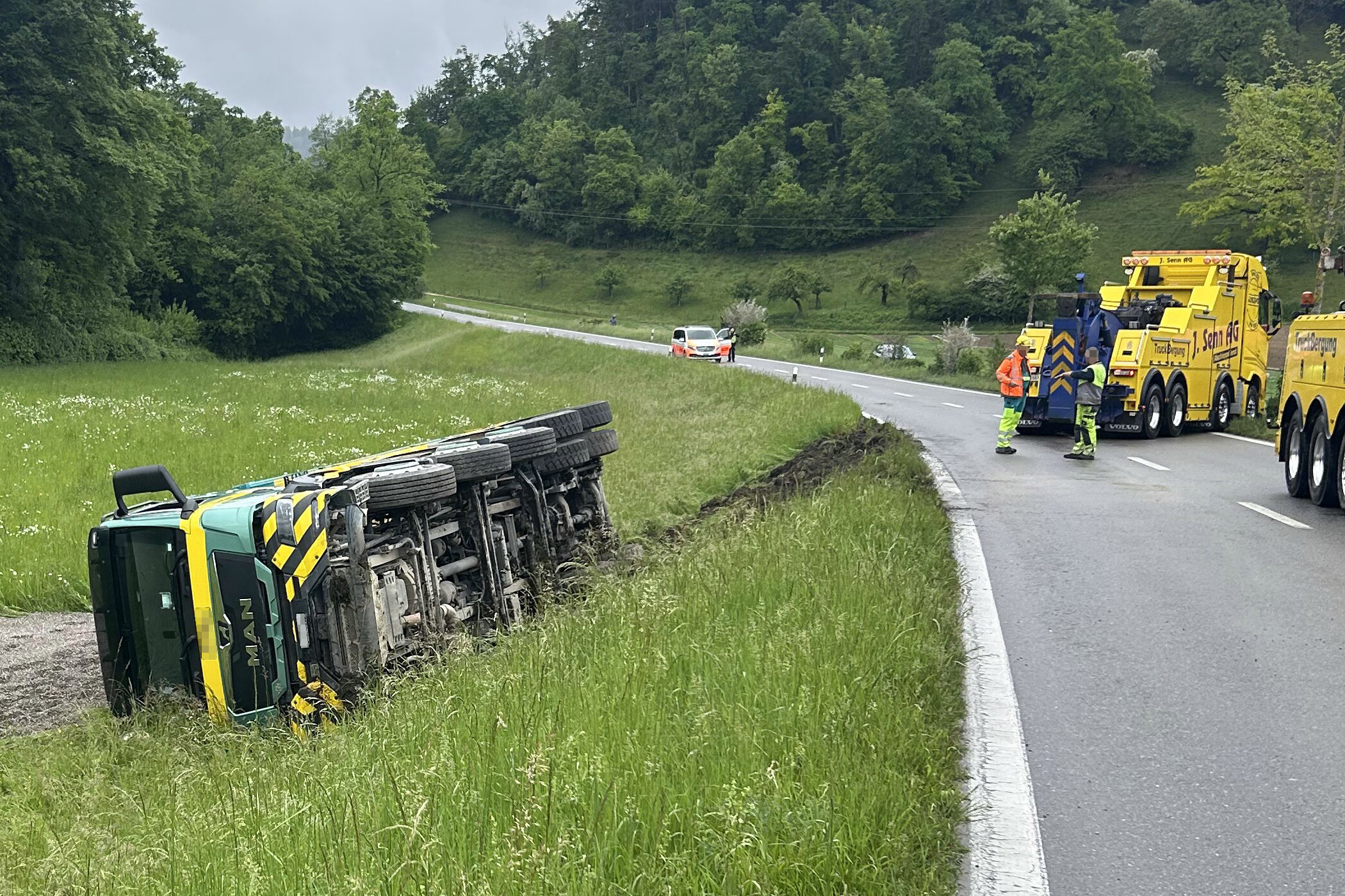 Birmenstorf AG – Strasse nach Unfall mehrere Stunden gesperrt