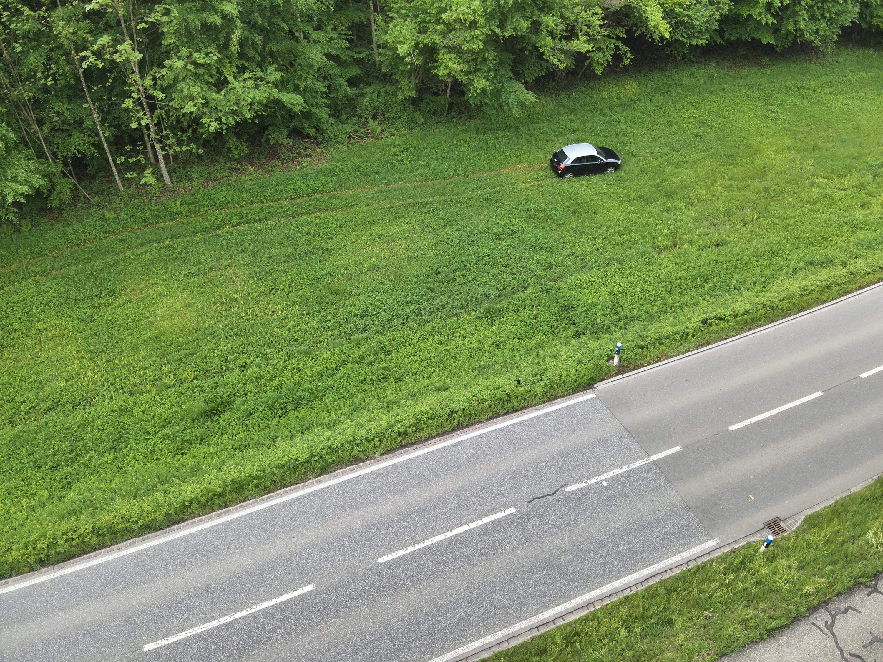 Wagen SG – Medizinischer Notfall führt zu Unfall