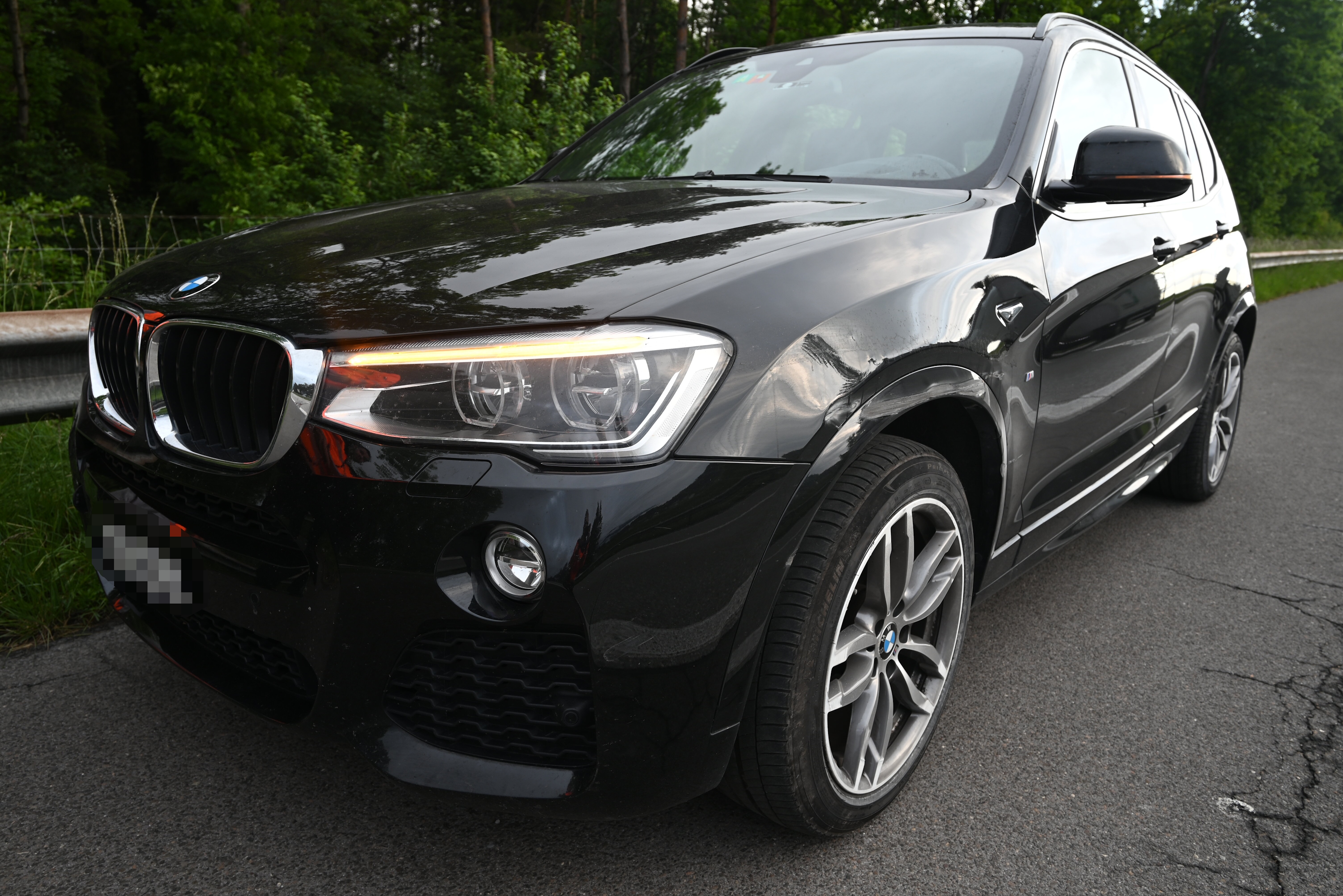 Salez SG – Stau nach Unfall auf der Autobahn A13