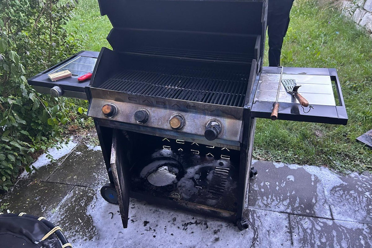 Brand in Schaffhausen – Gasgrill fängt Feuer