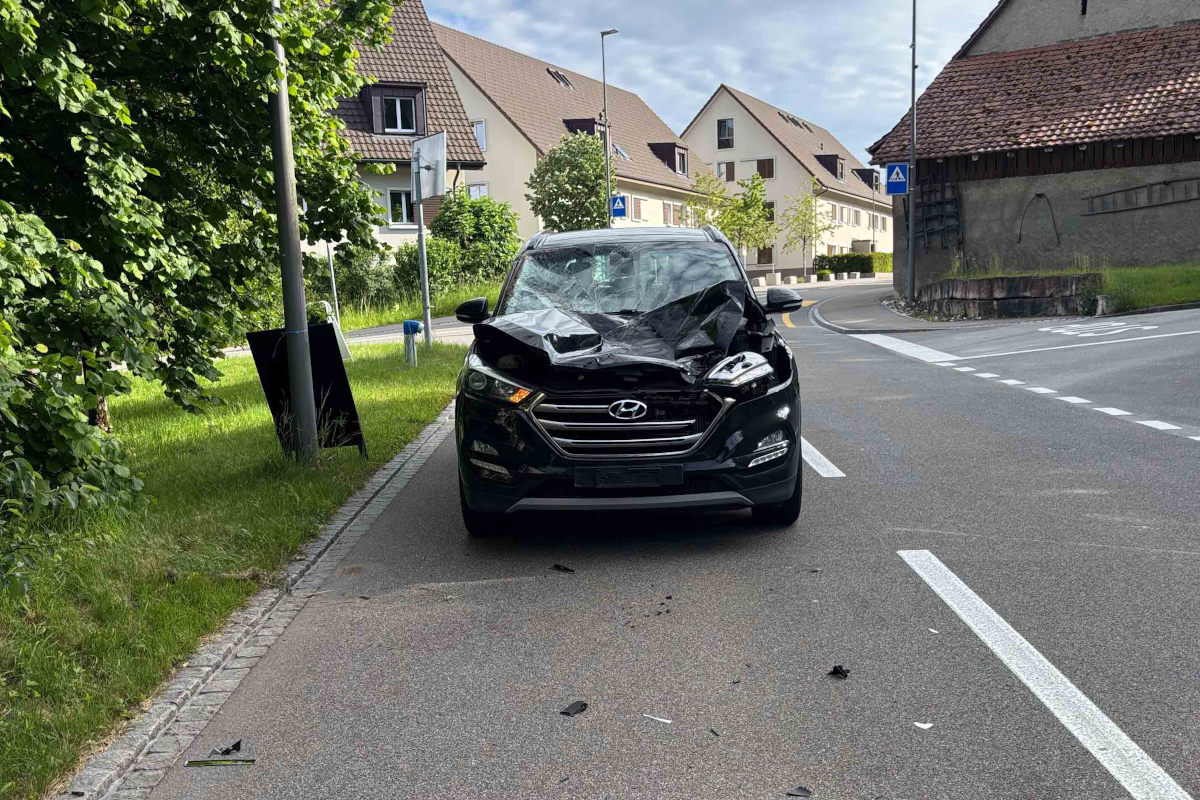 Brunegg AG – Pferd nach Kollision mit Personenwagen verletzt
