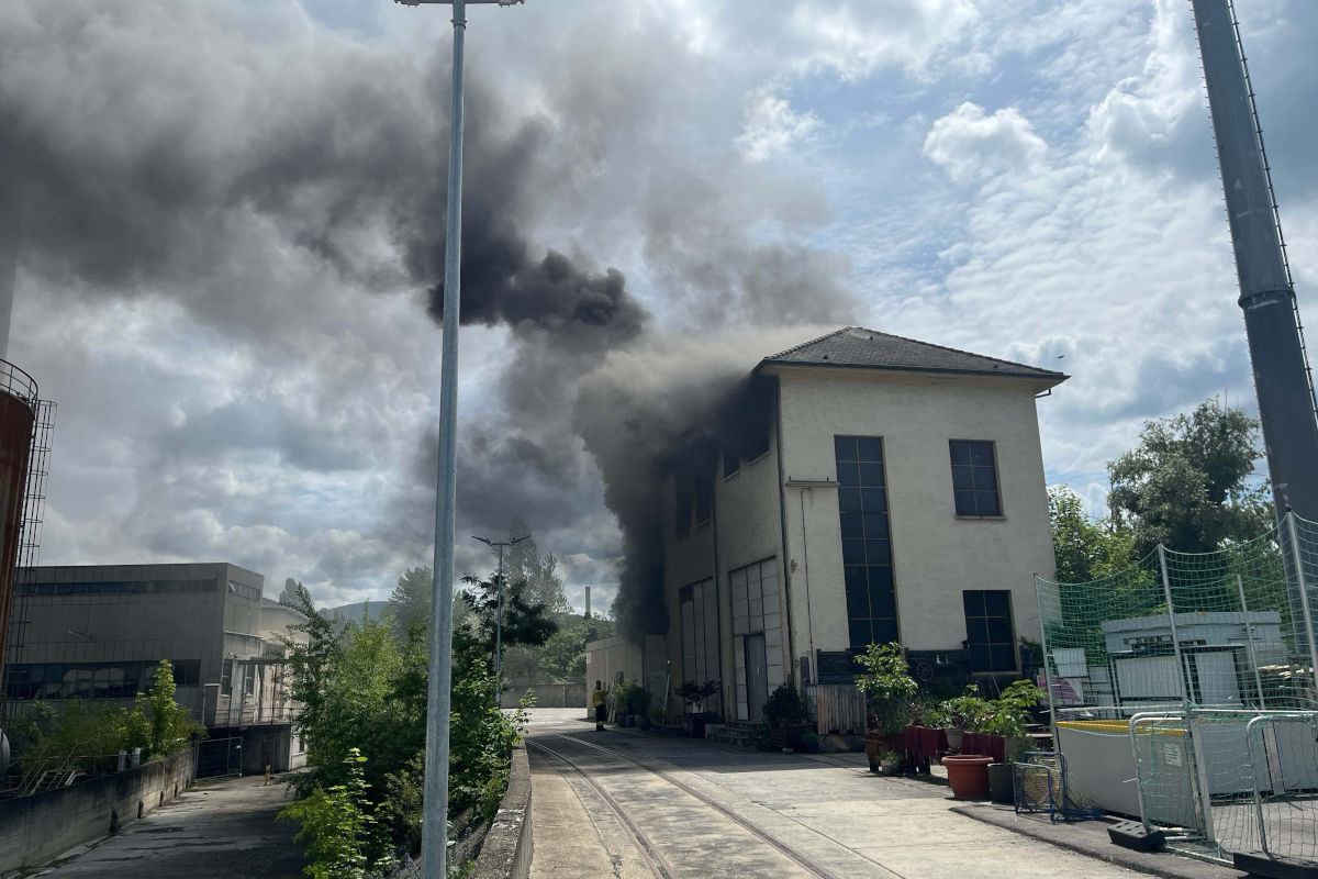 Dornach SO – Brand auf Wydeneck-Areal