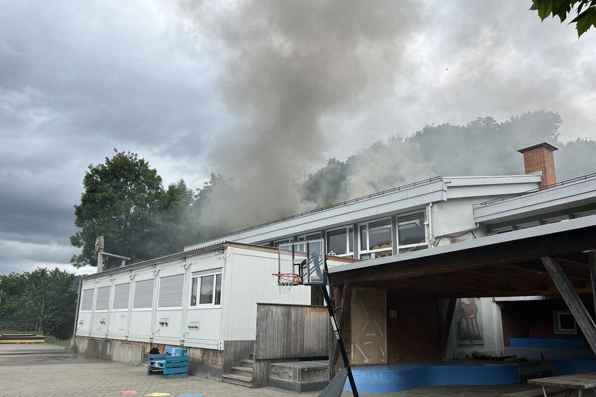 Diepflingen BL – Brandausbruch in Schulgebäude