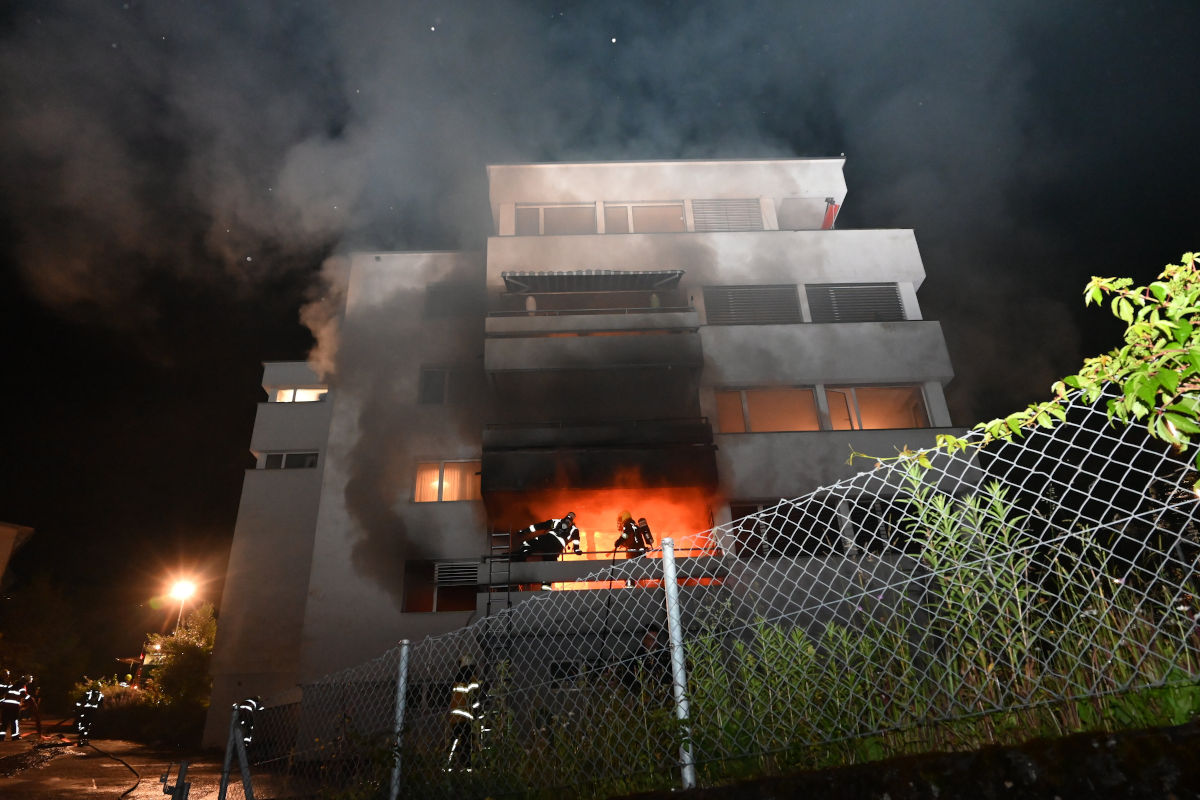 Murg SG – Hund stirbt bei Brand in einer Wohnung