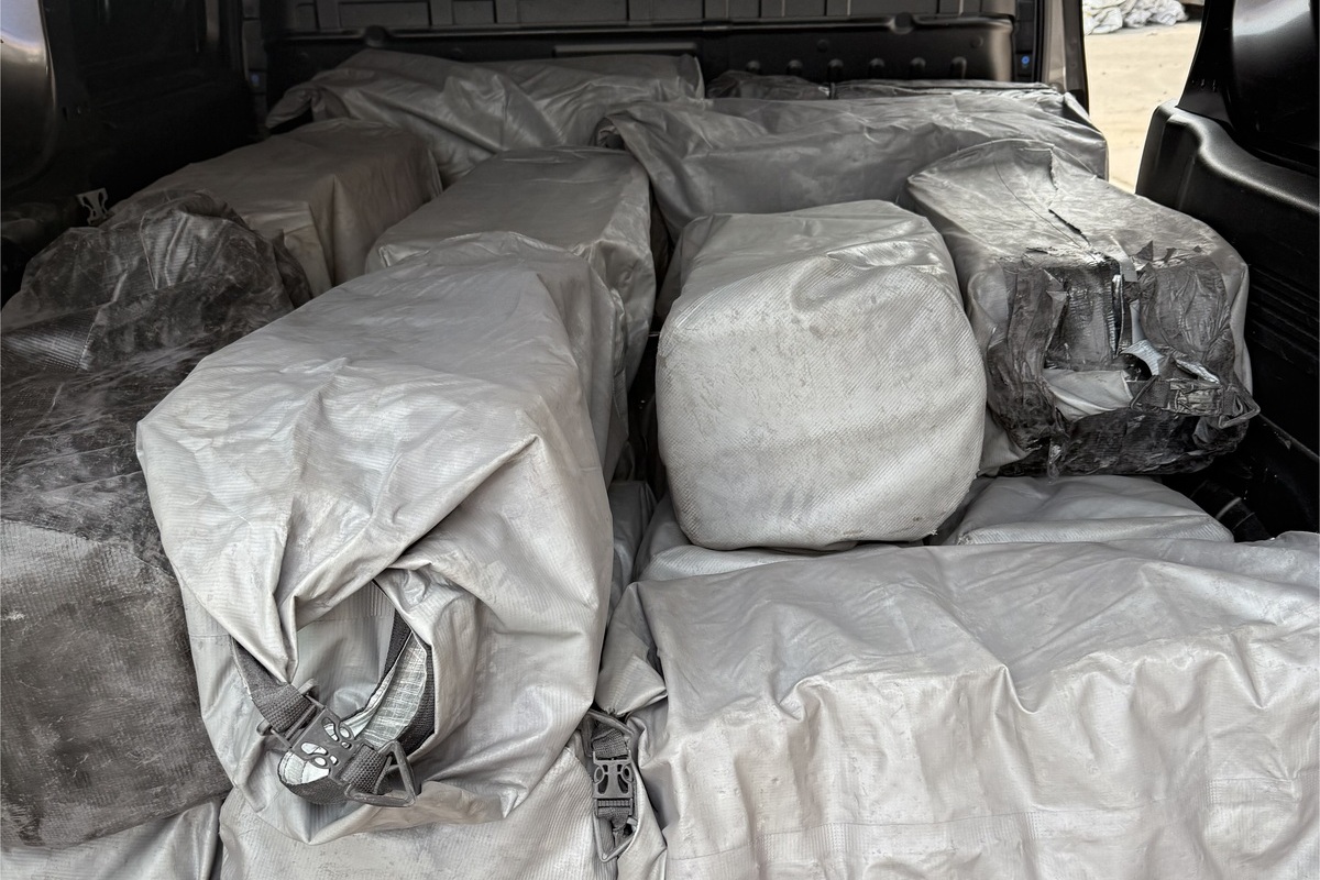 Drogen versteckt im Industriecontainer