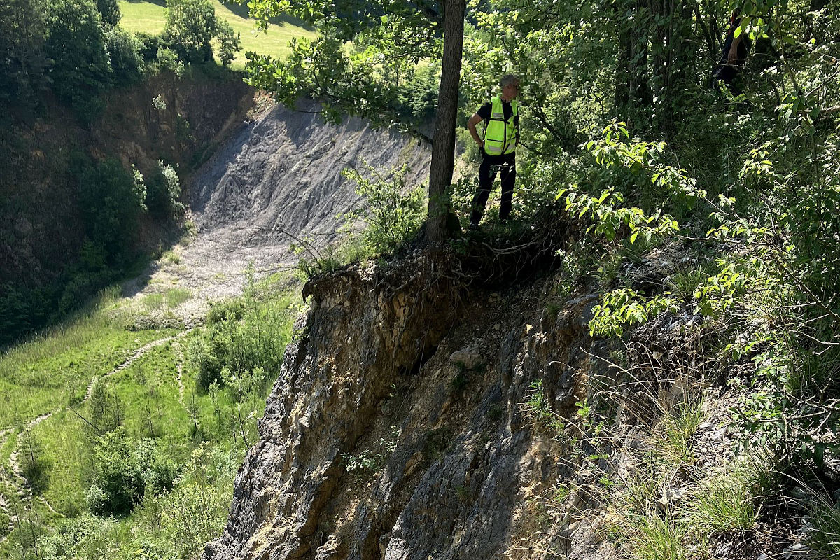 Liesberg BL – Sechs Personen aus Hang in Naturschutzgebiet befreit