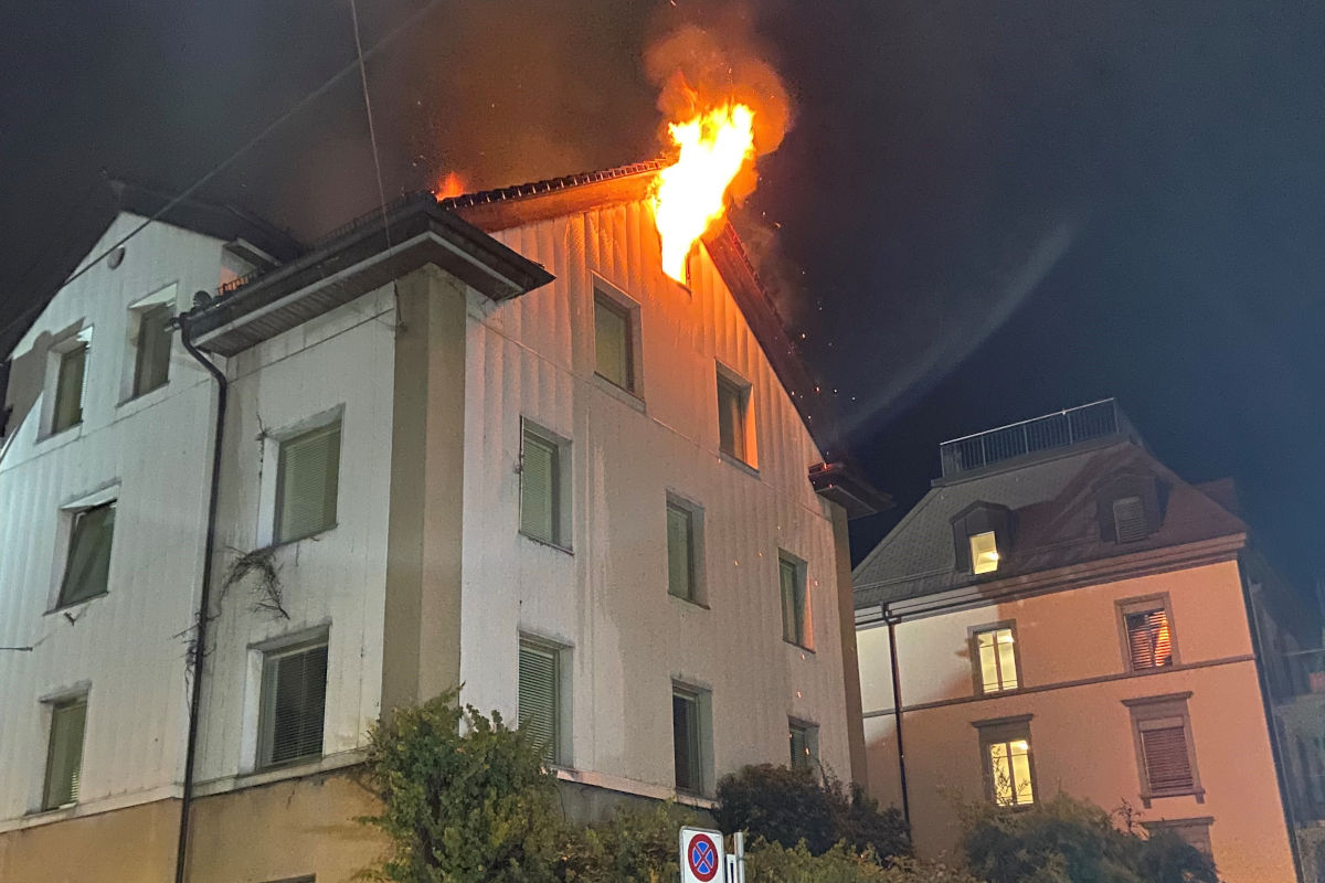 Zürich Kreis 2 – Brand in Mehrfamilienhaus  