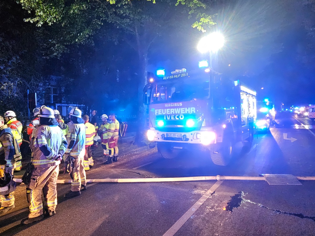 Kleve NRW – Viele Verletzte nach Brand in Seniorenheim