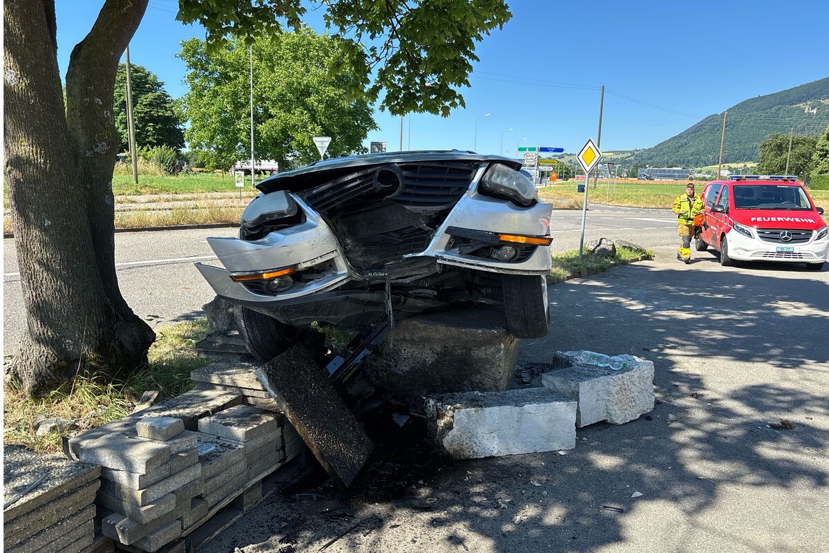 Oensingen SO – Atemalkohol- und Drogenschnelltest nach Unfall positiv