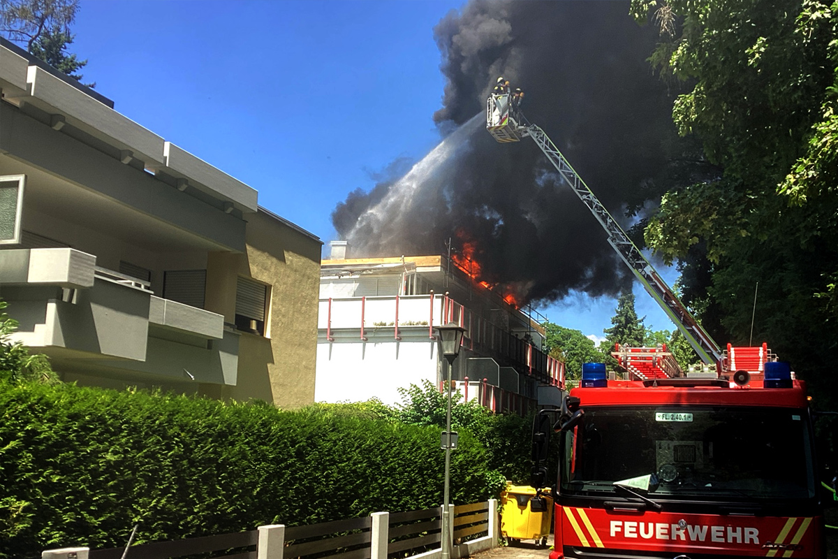 München BY – Brand auf Baustelle in Solln verursacht großen Sachschaden