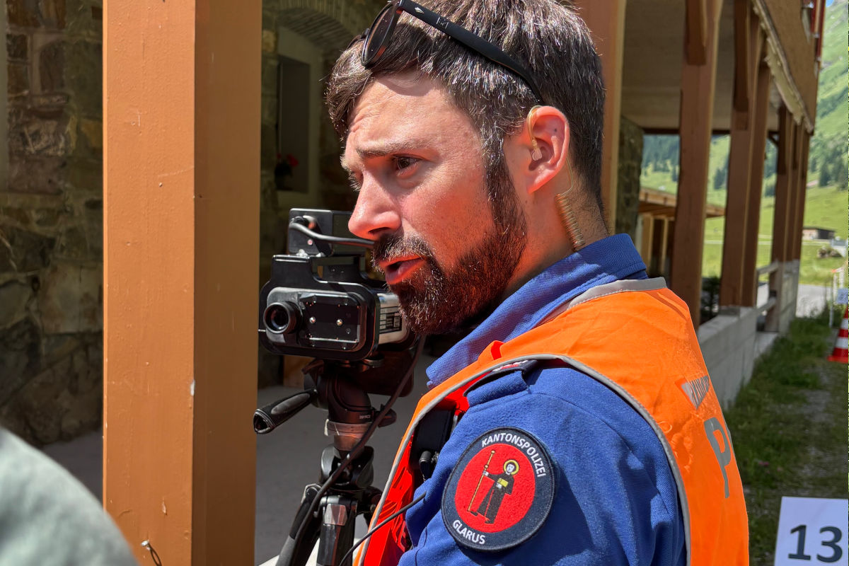 Urnerboden GL – Präventionsaktion "Super Biker" begeistert Motorradfahrer