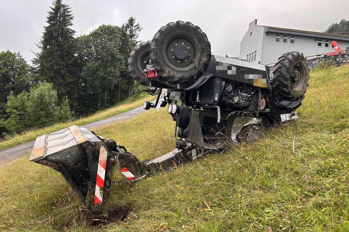 Walenstadtberg SG – 60-Jähriger verunglückt tödlich mit Arbeitskarren