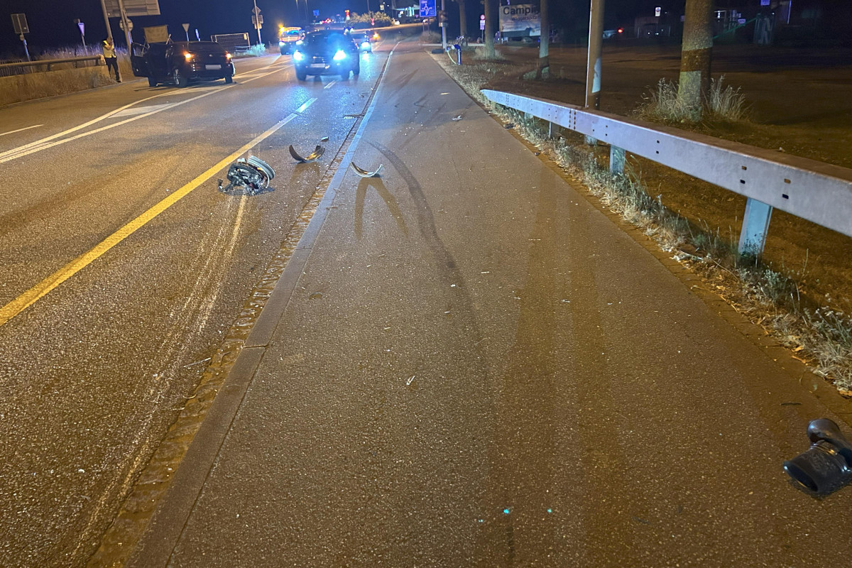 Aarburg AG – Alkoholisierte Mutter verunfallt mit Kind in Auto