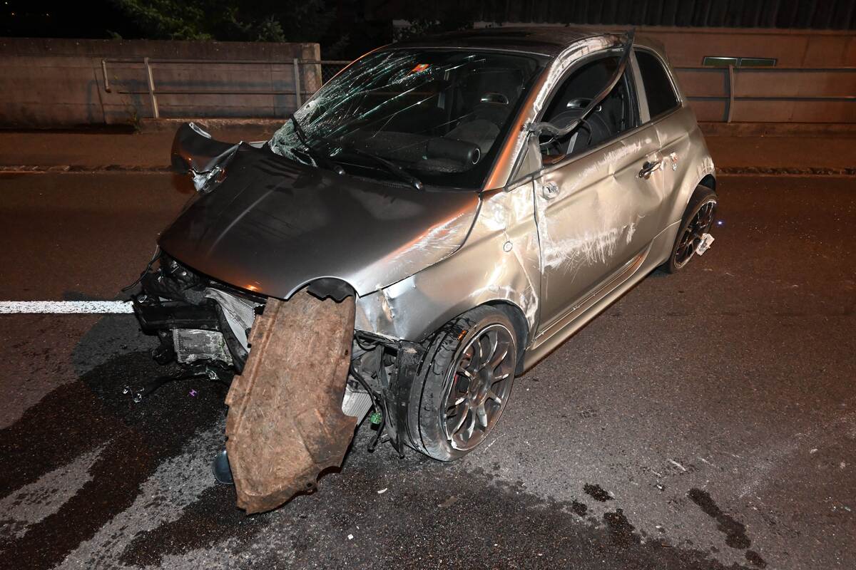 Bronschhofen SG – Selbstunfall unter Alkoholeinfluss