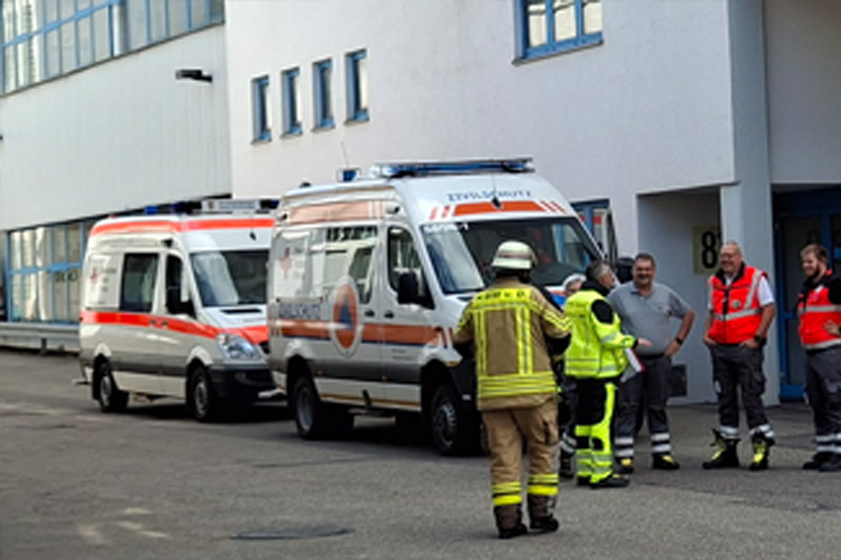 Calw BW – 18 Verletzte nach Säure-Unfall in Galvanik-Unternehmen