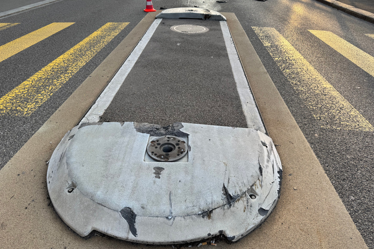 Unfall in St.Gallen – 20-jähriger Autolenker kollidiert infolge Sekundenschlafs