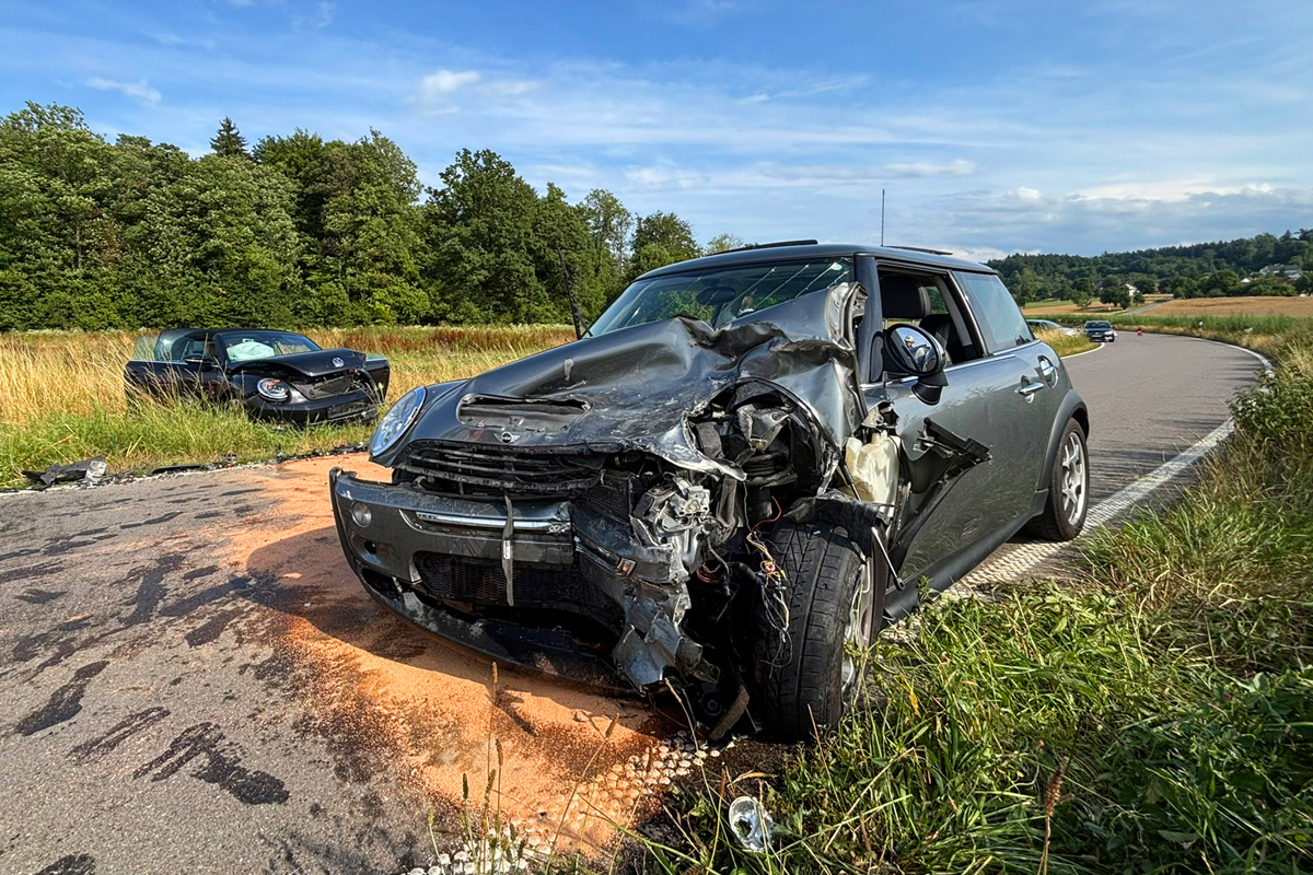 Salem BW – Zwei Verletzte bei Unfall auf K7761