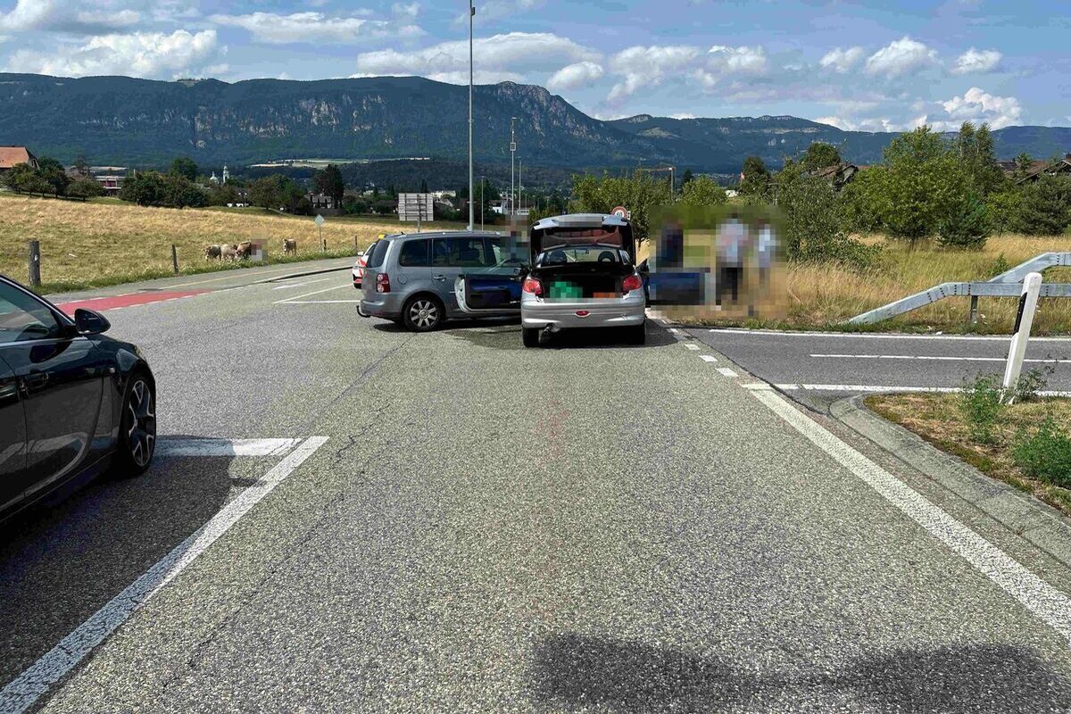 Biberist SO – Unfall beim Abbiegen – zwei Verletzte