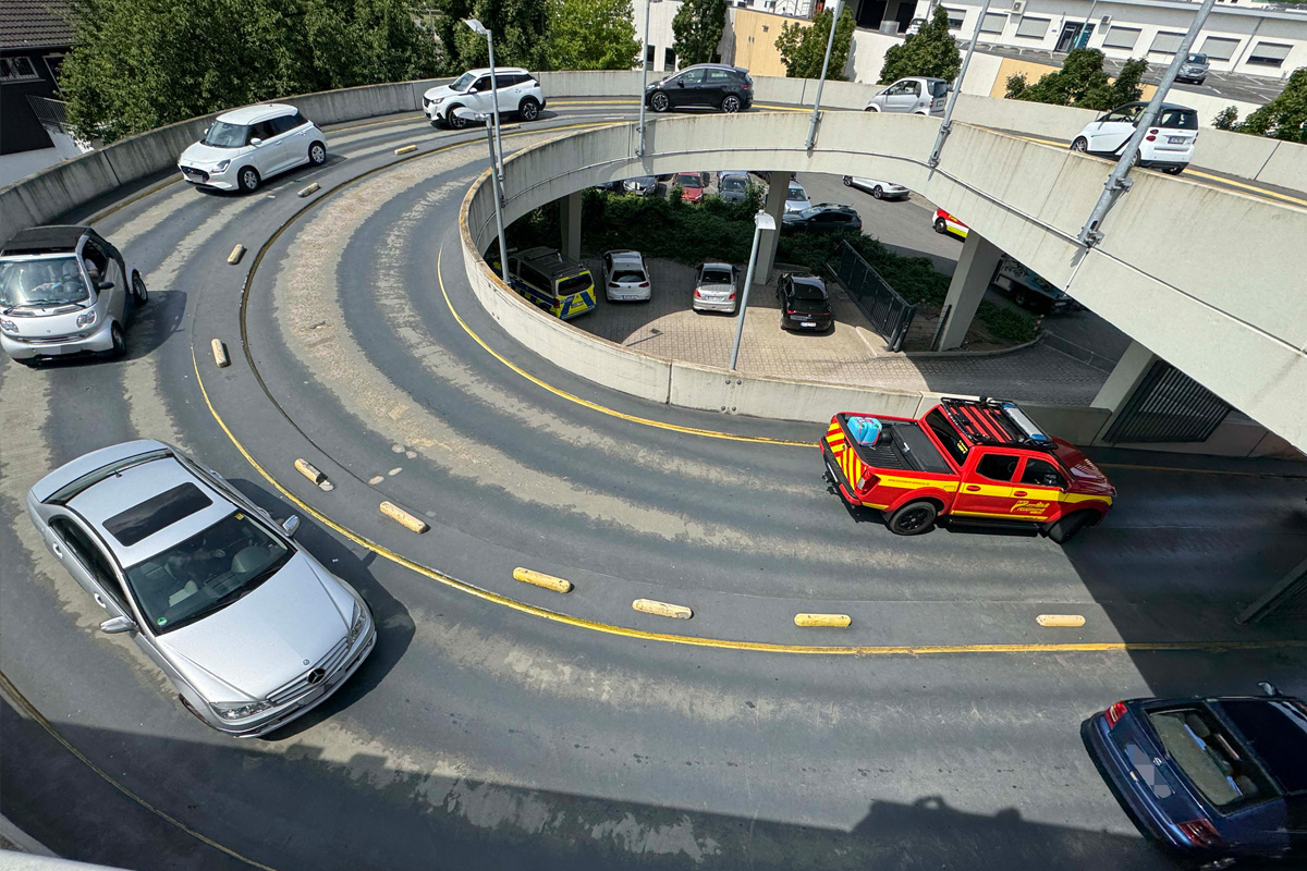 Herdecke NW – Unfall in Parkhaus mit vier Fahrzeugen und zwei Verletzten