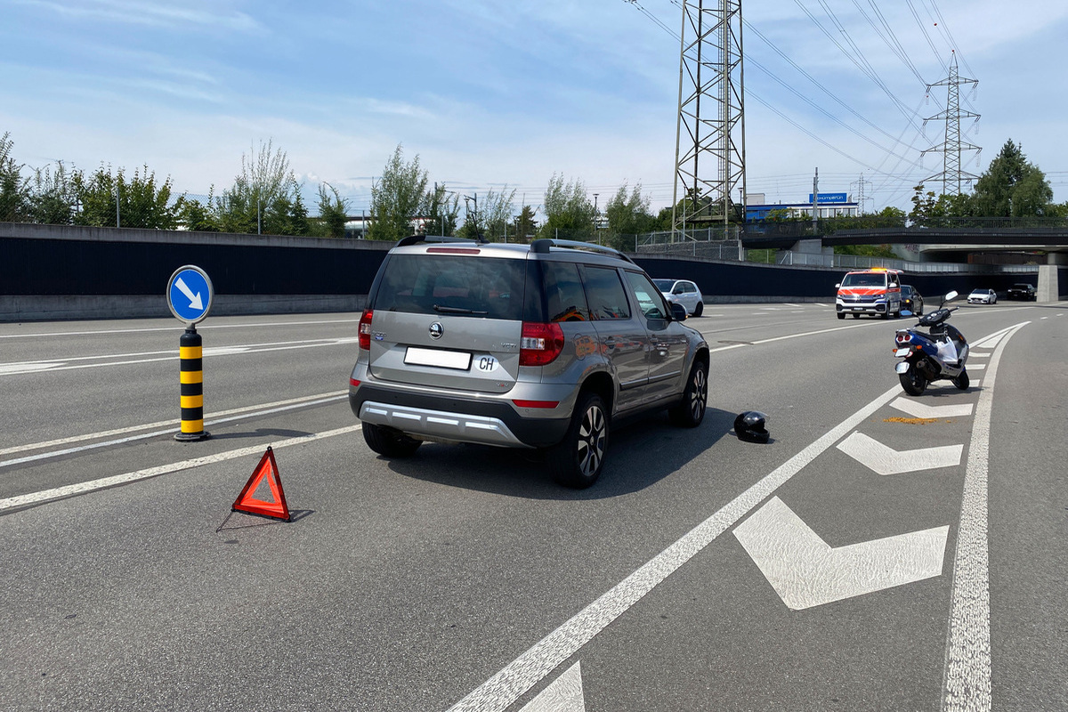 Mehrere Verkehrsunfälle im Kanton Zug