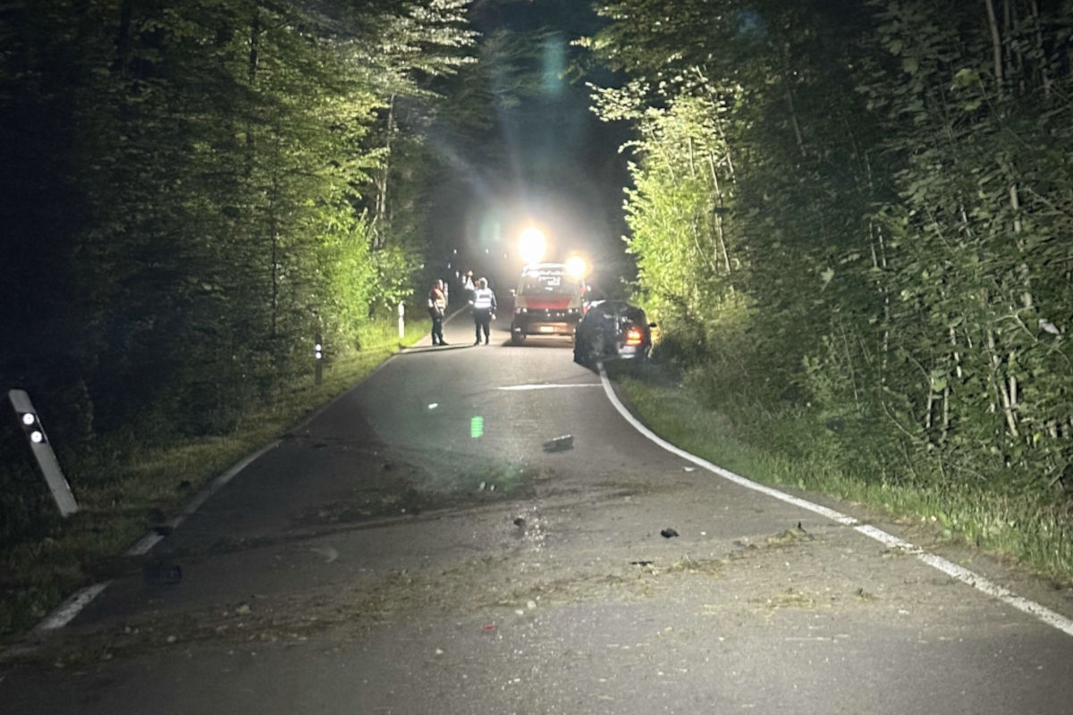 Unfall in Winterthur ZH – Zwei Verletzte nach Raserfahrt