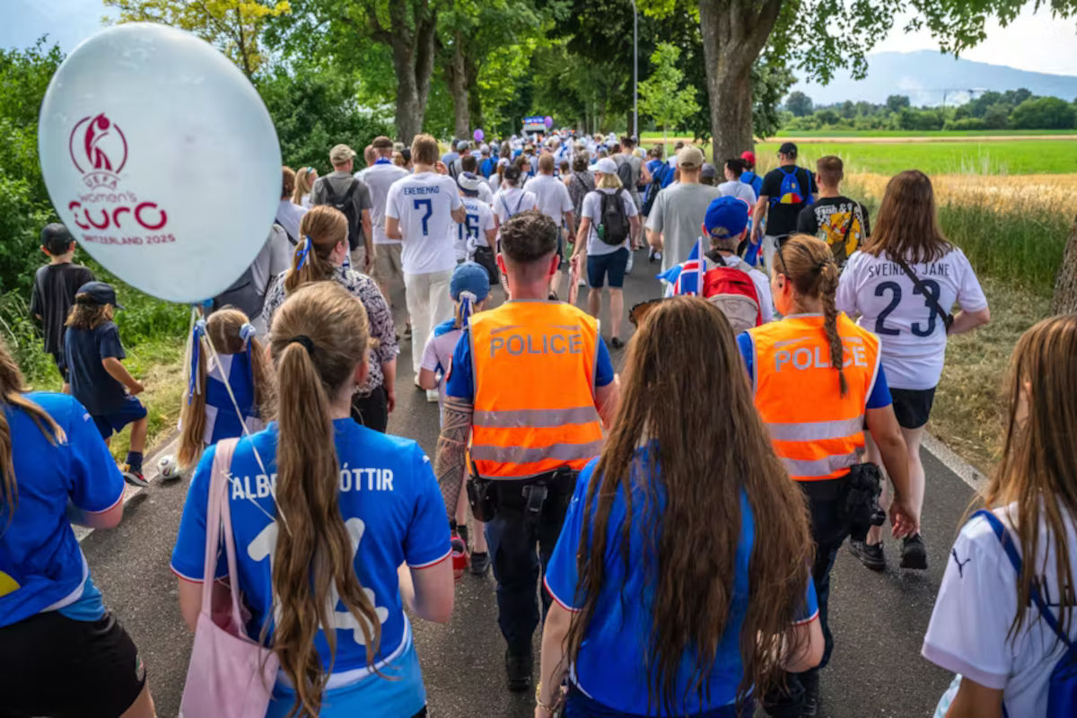 Women’s EURO in Bern und Thun – Polizei lobt friedliche Atmosphäre