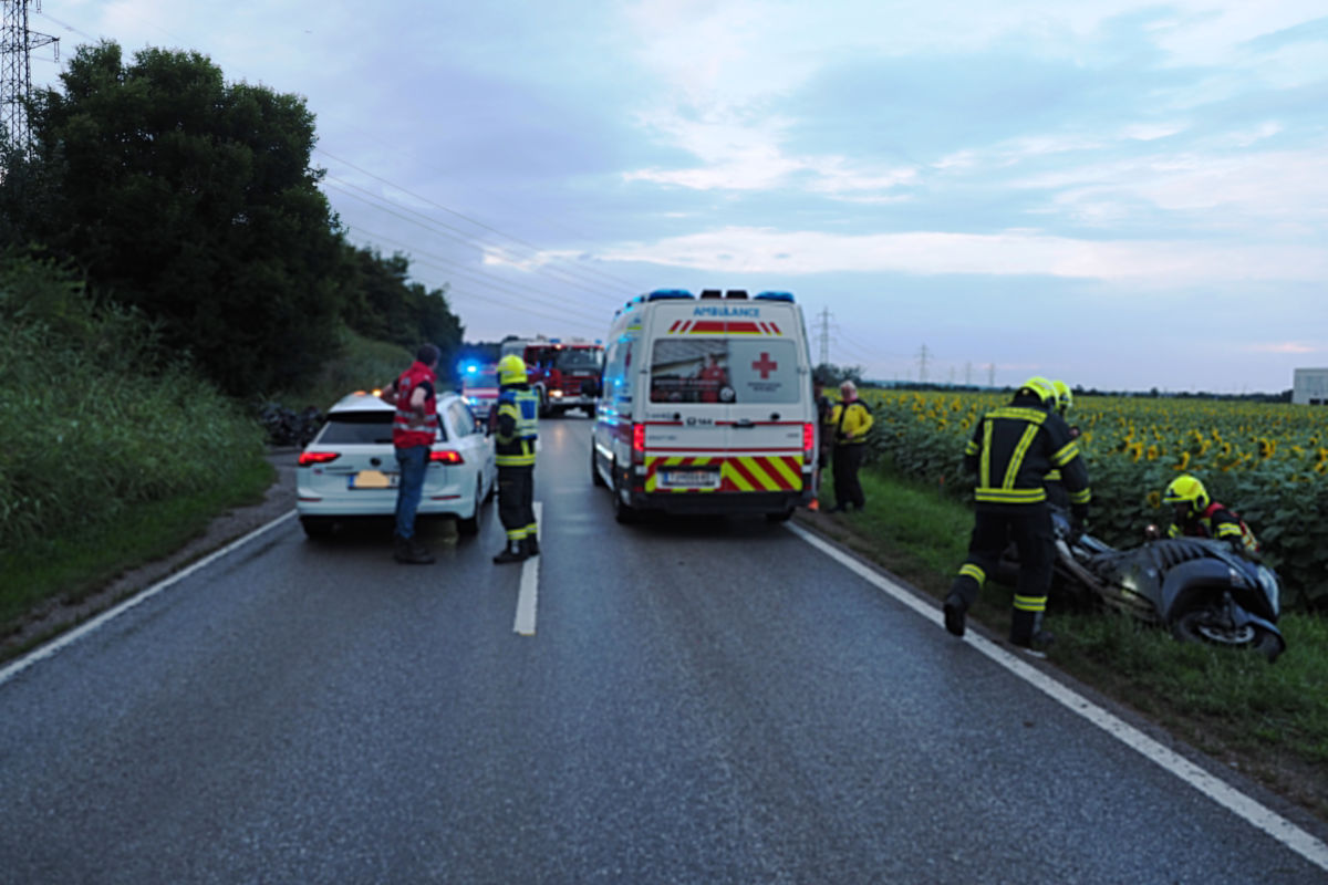 Biedermannsdorf NÖ – Feuerwehr im Dauereinsatz
