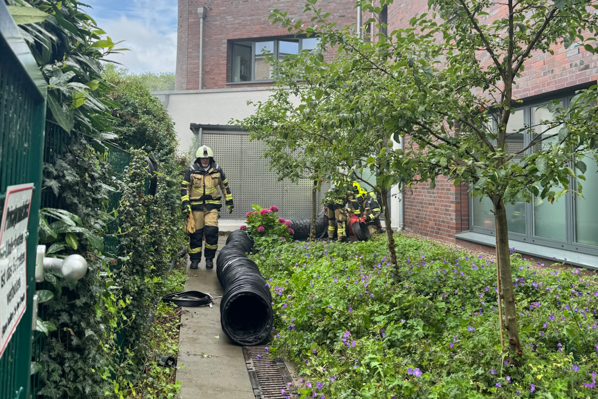 Wedel SH – Kellerbrand in Wohn- und Geschäftshaus