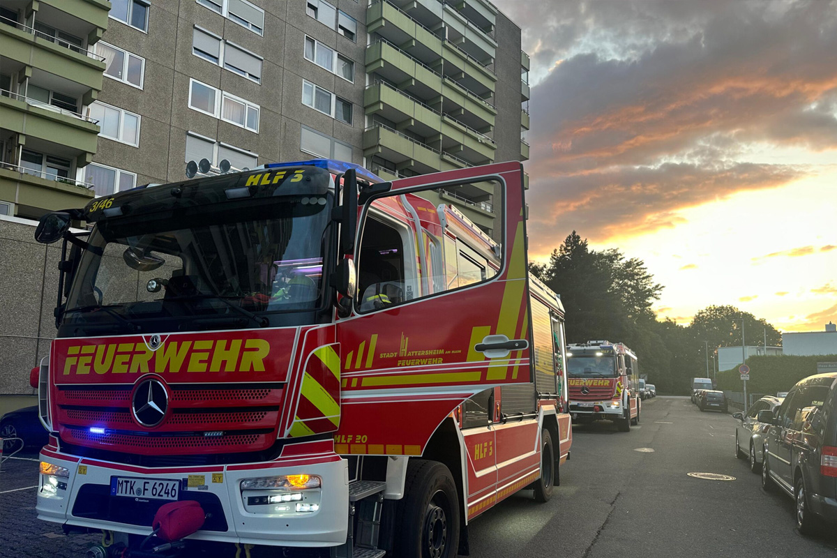Hattersheim HE – 18 Feuerwehreinsätze nach Unwetter
