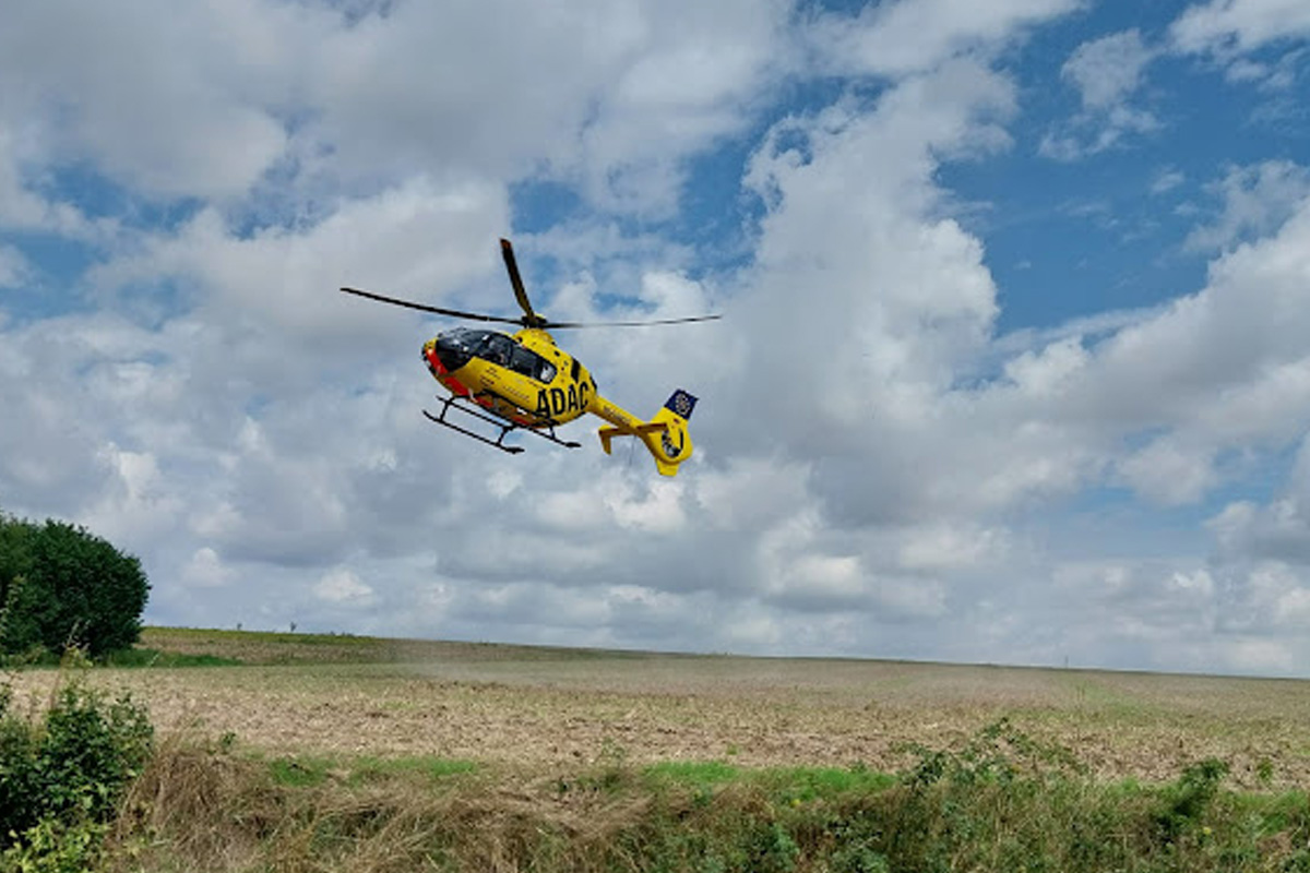 Gangelt NW – Schwerverletzter nach Unfall von Lkw und Pkw