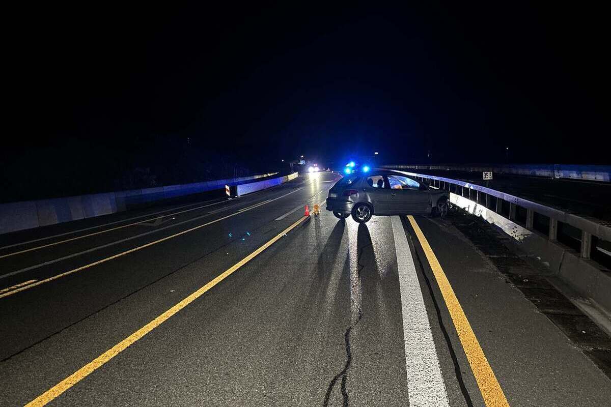 Unfall auf der A1 Wiedlisbach SO – Alkoholisiert am Steuer eingeschlafen