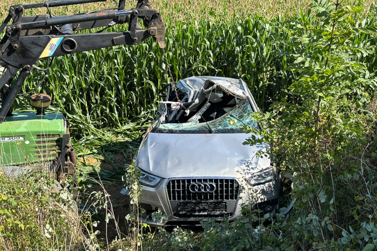 Frickingen BW  – Eine Tote nach schwerem Unfall