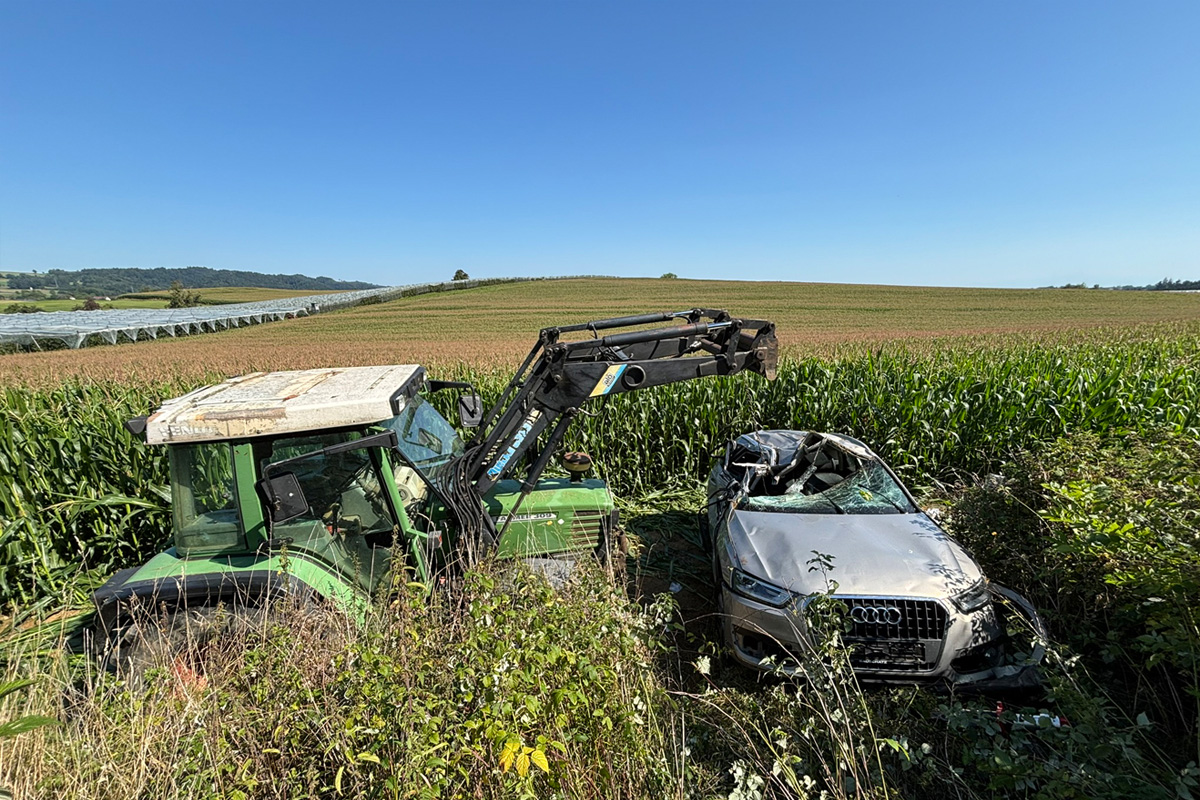 Frickingen BW  – Eine Tote nach schwerem Unfall