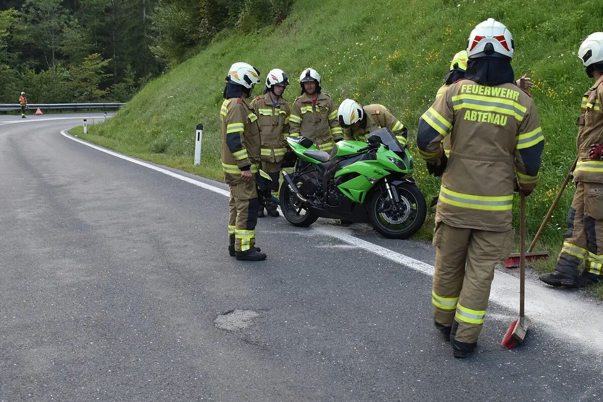 Abtenau S – Motorradlenker bei Unfall verletzt