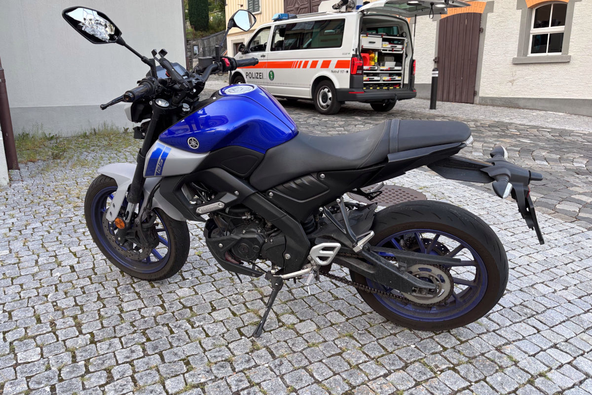 Balgach SG – Kollision zwischen zwei Motorrädern