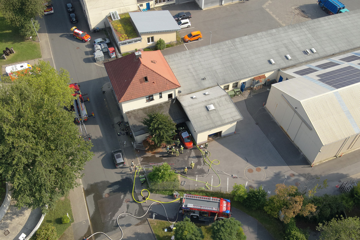 Gevelsberg NW – Zwei Personen bei Wohnhausbrand gerettet